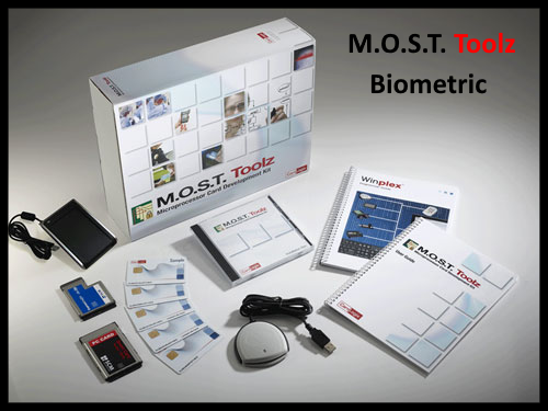 M.O.S.T. Toolz SDK Biometric - Development environment for developing M.O.S.T. smart card applications with support for Biometrics